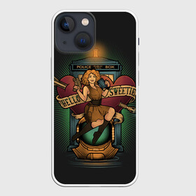 Чехол для iPhone 13 mini с принтом Doctor Who в городе Новоалтайск,  |  | bbc | dimension | dr who | jenna coleman | jodie whittaker | matt smith | relative | resolution | space | tardis | the doctor | time | галлифрей | джоди уиттакер | доктор кто | тардис