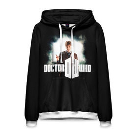 Мужская толстовка 3D с принтом Doctor Who в городе Новоалтайск, 100% полиэстер | двухслойный капюшон со шнурком для регулировки, мягкие манжеты на рукавах и по низу толстовки, спереди карман-кенгуру с мягким внутренним слоем. | doctor | who | доктор | доктор кто | кто