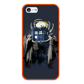 Чехол для iPhone 5/5S матовый с принтом Doctor Who в городе Новоалтайск, Силикон | Область печати: задняя сторона чехла, без боковых панелей | Тематика изображения на принте: bbc | dimension | dr who | jenna coleman | jodie whittaker | matt smith | relative | resolution | space | tardis | the doctor | time | галлифрей | джоди уиттакер | доктор кто | тардис