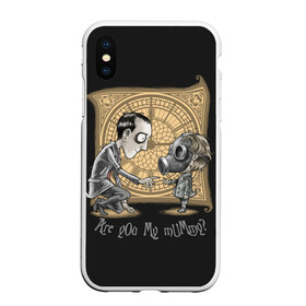Чехол для iPhone XS Max матовый с принтом Doctor Who в городе Новоалтайск, Силикон | Область печати: задняя сторона чехла, без боковых панелей | bbc | dimension | dr who | jenna coleman | jodie whittaker | matt smith | relative | resolution | space | tardis | the doctor | time | галлифрей | джоди уиттакер | доктор кто | тардис