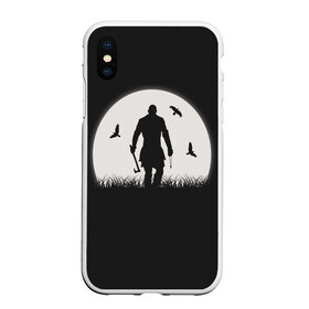 Чехол для iPhone XS Max матовый с принтом Vikings в городе Новоалтайск, Силикон | Область печати: задняя сторона чехла, без боковых панелей | Тематика изображения на принте: floki | history | ivar | lagertha | ragnar lothbrok | rollo | the boneless | valhalla | бескостный | викинги | ивар | история | лагерта | рагнар лодброк | ролло | флоки