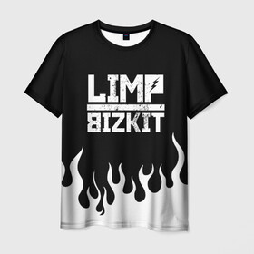 Мужская футболка 3D с принтом Limp Bizkit в городе Новоалтайск, 100% полиэфир | прямой крой, круглый вырез горловины, длина до линии бедер | bizkit | limp | limp bizkit | music | rock | бизкиты | лимп бизкит | лимпы | липкие письки | музыка | рок