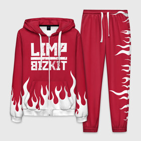 Мужской костюм 3D с принтом Limp Bizkit в городе Новоалтайск, 100% полиэстер | Манжеты и пояс оформлены тканевой резинкой, двухслойный капюшон со шнурком для регулировки, карманы спереди | bizkit | limp | limp bizkit | music | rock | бизкиты | лимп бизкит | лимпы | липкие письки | музыка | рок
