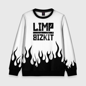 Детский свитшот 3D с принтом Limp Bizkit  в городе Новоалтайск, 100% полиэстер | свободная посадка, прямой крой, мягкая тканевая резинка на рукавах и понизу свитшота | bizkit | limp | limp bizkit | music | rock | бизкиты | лимп бизкит | лимпы | липкие письки | музыка | рок