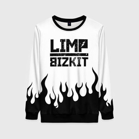 Женский свитшот 3D с принтом Limp Bizkit  в городе Новоалтайск, 100% полиэстер с мягким внутренним слоем | круглый вырез горловины, мягкая резинка на манжетах и поясе, свободная посадка по фигуре | bizkit | limp | limp bizkit | music | rock | бизкиты | лимп бизкит | лимпы | липкие письки | музыка | рок