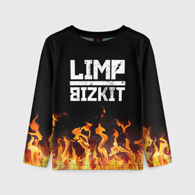 Детский лонгслив 3D с принтом Limp Bizkit  в городе Новоалтайск, 100% полиэстер | длинные рукава, круглый вырез горловины, полуприлегающий силуэт
 | bizkit | limp | limp bizkit | music | rock | бизкиты | лимп бизкит | лимпы | липкие письки | музыка | рок