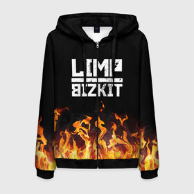 Мужская толстовка 3D на молнии с принтом Limp Bizkit в городе Новоалтайск, 100% полиэстер | длина до линии бедра, манжеты и пояс оформлены мягкой тканевой резинкой, двухслойный капюшон со шнурком для регулировки, спереди молния, по бокам два кармана | bizkit | limp | limp bizkit | music | rock | бизкиты | лимп бизкит | лимпы | липкие письки | музыка | рок