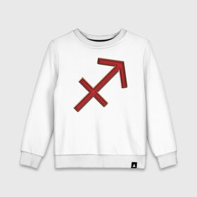 Детский свитшот хлопок с принтом Стрелец (Sagittarius) в городе Новоалтайск, 100% хлопок | круглый вырез горловины, эластичные манжеты, пояс и воротник | астрология | гадания | гороскоп | девушке | день рождения | другу | друзьям | жене | звезды | знак с | знаки зодиака | зодиак | зодиакальные символы | коллегам | коллеге | космос | мистика | мужу