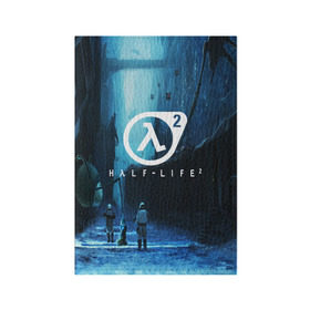 Обложка для паспорта матовая кожа с принтом HALF-LIFE 2 в городе Новоалтайск, натуральная матовая кожа | размер 19,3 х 13,7 см; прозрачные пластиковые крепления | alyx vance | black mesa | citadel | fps | game | gordon freeman | half life | half life 2 | lambda | valve | гордон фриман | гордон фримент | фриман | хал | халф лайф | черная меза