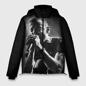 Мужская зимняя куртка 3D с принтом Chester Bennington Linkin Park в городе Новоалтайск, верх — 100% полиэстер; подкладка — 100% полиэстер; утеплитель — 100% полиэстер | длина ниже бедра, свободный силуэт Оверсайз. Есть воротник-стойка, отстегивающийся капюшон и ветрозащитная планка. 

Боковые карманы с листочкой на кнопках и внутренний карман на молнии. | bennington | chester | chester bennington | linkin | linkin park | music | park | rock | бенингтон | линкин | линкин парк | музыка | парк | рок | честер | честер беннингтон