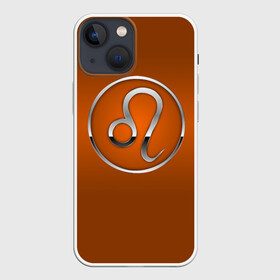 Чехол для iPhone 13 mini с принтом Leo (Лев) в городе Новоалтайск,  |  | астрология | гадания | гороскоп | девушке | день рождения | другу | друзьям | жене | звезды | знаки зодиака | зодиак | зодиакальные сим | коллегам | коллеге | космос | лев зодиак | мистика | мужу