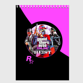 Скетчбук с принтом GTA Online CASINO HEIST в городе Новоалтайск, 100% бумага
 | 48 листов, плотность листов — 100 г/м2, плотность картонной обложки — 250 г/м2. Листы скреплены сверху удобной пружинной спиралью | auto | casino | diamond | grand | gta | gta5 | poker | rockstar | theft | алмаз | бриллиант | брильянт | гта | гта5 | казино | карты | ограбление | покер | рокстар | рулетка | тревор