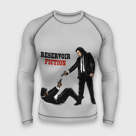 Мужской рашгард 3D с принтом Криминальное Чтиво в городе Новоалтайск,  |  | meme | memes | pulp fiction | quentin | reservoir dogs | tarantino | бешеные псы | квентин | криминальное чтиво | мем | мемы | тарантино