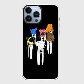 Чехол для iPhone 13 Pro Max с принтом Бешеные Псы в городе Новоалтайск,  |  | Тематика изображения на принте: meme | memes | pulp fiction | quentin | reservoir dogs | tarantino | бешеные псы | квентин | криминальное чтиво | мем | мемы | тарантино