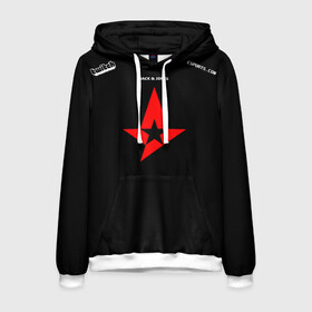 Мужская толстовка 3D с принтом Cs Go Astralis jersey в городе Новоалтайск, 100% полиэстер | двухслойный капюшон со шнурком для регулировки, мягкие манжеты на рукавах и по низу толстовки, спереди карман-кенгуру с мягким внутренним слоем. | Тематика изображения на принте: astralis | astralis jersey | cs go | dev1ce | dupreeh | gla1ve | magisk | xyp9x | астралис | киберспортивная футболка | кс го
