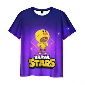 Мужская футболка 3D с принтом Brawl Stars. Leon в городе Новоалтайск, 100% полиэфир | прямой крой, круглый вырез горловины, длина до линии бедер | Тематика изображения на принте: bo | brawl | brock | bull | colt | dynamike | elprimo | jessie | leon | moba | nita | shelly | stars | бо | брок | булл | джесси | динамайк | кольт | леон | нита | шелли | эльпримо