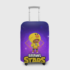 Чехол для чемодана 3D с принтом Brawl Stars. Leon в городе Новоалтайск, 86% полиэфир, 14% спандекс | двустороннее нанесение принта, прорези для ручек и колес | bo | brawl | brock | bull | colt | dynamike | elprimo | jessie | leon | moba | nita | shelly | stars | бо | брок | булл | джесси | динамайк | кольт | леон | нита | шелли | эльпримо