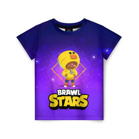 Детская футболка 3D с принтом Brawl Stars. Leon в городе Новоалтайск, 100% гипоаллергенный полиэфир | прямой крой, круглый вырез горловины, длина до линии бедер, чуть спущенное плечо, ткань немного тянется | Тематика изображения на принте: bo | brawl | brock | bull | colt | dynamike | elprimo | jessie | leon | moba | nita | shelly | stars | бо | брок | булл | джесси | динамайк | кольт | леон | нита | шелли | эльпримо