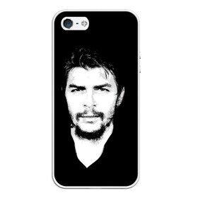 Чехол для iPhone 5/5S матовый с принтом Че Гевара в городе Новоалтайск, Силикон | Область печати: задняя сторона чехла, без боковых панелей | Тематика изображения на принте: che | cuba | guevara | revolution | бунтарь | коммунизм | куба | революция | свобода | советский | союз | ссср | че гевара
