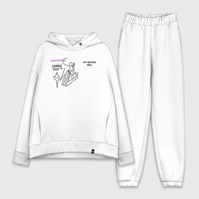 Женский костюм хлопок Oversize с принтом SAYONARA BOY. в городе Новоалтайск,  |  | aldjey | allj | rap | sayonara boy | музыка | певец | рэп | сеньора бой | хип хоп | элджей