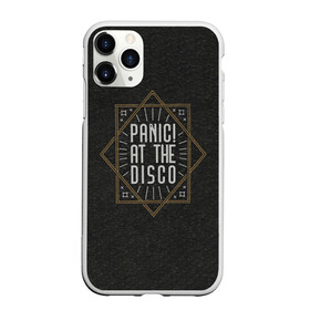 Чехол для iPhone 11 Pro матовый с принтом Panic at the disco в городе Новоалтайск, Силикон |  | Тематика изображения на принте: panic | panic at the disco | pop | pop rock | rock | брендон ури | паника | паника на дискотеке | поп | поп рок | пэники | рок | рокер