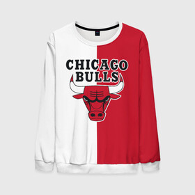 Мужской свитшот 3D с принтом CHICAGO BULLS в городе Новоалтайск, 100% полиэстер с мягким внутренним слоем | круглый вырез горловины, мягкая резинка на манжетах и поясе, свободная посадка по фигуре | bulls | chicago | chicago bulls | nba | red bulls | usa | америка | быки | нба | сша | чикаго буллс