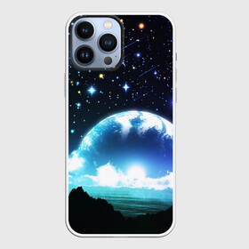 Чехол для iPhone 13 Pro Max с принтом ЛУНА в городе Новоалтайск,  |  | Тематика изображения на принте: galaxy | nasa | nebula | space | star | абстракция | вселенная | галактика | звезда | звезды | космический | наса | планеты