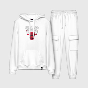 Женский костюм хлопок (с толстовкой) с принтом CHICAGO BULLS в городе Новоалтайск,  |  | Тематика изображения на принте: bulls | chicago | chicago bulls | nba | red bulls | usa | америка | быки | нба | сша | чикаго буллс