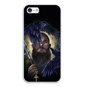 Чехол для iPhone 5/5S матовый с принтом vikings в городе Новоалтайск, Силикон | Область печати: задняя сторона чехла, без боковых панелей | Тематика изображения на принте: ragnar | raven | travis fimmel | vikings | викинги | вороны | норвегия | рагнар лодброк | скандинавия | трэвис фиммел
