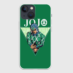 Чехол для iPhone 13 mini с принтом Mista в городе Новоалтайск,  |  | aureo | battle tendency | blood | crusaders | dio | giorno | giovanna | golden | jjba | jojo memes | jojos | jotaro | manga | phantom | stardust | vento aureo | wind | джо джо | манга