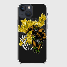 Чехол для iPhone 13 mini с принтом Dio  Za Warudo в городе Новоалтайск,  |  | aureo | battle tendency | blood | crusaders | dio | giorno | giovanna | golden | jjba | jojo memes | jojos | jotaro | manga | phantom | stardust | vento aureo | wind | джо джо | манга