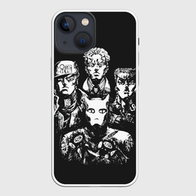 Чехол для iPhone 13 mini с принтом JJBA Part 4 в городе Новоалтайск,  |  | aureo | battle tendency | blood | crusaders | dio | giorno | giovanna | golden | jjba | jojo memes | jojos | jotaro | manga | phantom | stardust | vento aureo | wind | джо джо | манга