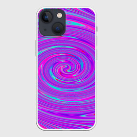 Чехол для iPhone 13 mini с принтом Космическая футболка в городе Новоалтайск,  |  | Тематика изображения на принте: кислота | космос | неон | яркая футболка