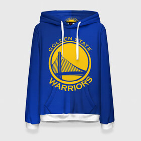 Женская толстовка 3D с принтом GOLDEN STATE WARRIORS в городе Новоалтайск, 100% полиэстер  | двухслойный капюшон со шнурком для регулировки, мягкие манжеты на рукавах и по низу толстовки, спереди карман-кенгуру с мягким внутренним слоем. | golden state | golden state warriors | gsw | nba | usa | америка | голден стэйт уорриорз | гсв | нба | сша