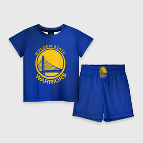 Детский костюм с шортами 3D с принтом GOLDEN STATE WARRIORS в городе Новоалтайск,  |  | golden state | golden state warriors | gsw | nba | usa | америка | голден стэйт уорриорз | гсв | нба | сша