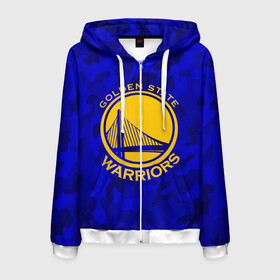 Мужская толстовка 3D на молнии с принтом GOLDEN STATE WARRIORS в городе Новоалтайск, 100% полиэстер | длина до линии бедра, манжеты и пояс оформлены мягкой тканевой резинкой, двухслойный капюшон со шнурком для регулировки, спереди молния, по бокам два кармана | golden state | golden state warriors | gsw | nba | usa | америка | голден стэйт уорриорз | гсв | нба | сша