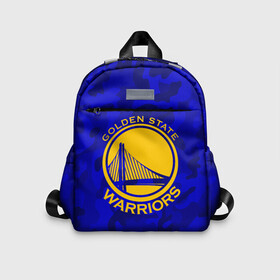Детский рюкзак 3D с принтом GOLDEN STATE WARRIORS в городе Новоалтайск, 100% полиэстер | лямки с регулируемой длиной, сверху петелька, чтобы рюкзак можно было повесить на вешалку. Основное отделение закрывается на молнию, как и внешний карман. Внутри дополнительный карман. По бокам два дополнительных кармашка | golden state | golden state warriors | gsw | nba | usa | америка | голден стэйт уорриорз | гсв | нба | сша