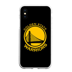 Чехол для iPhone XS Max матовый с принтом GOLDEN STATE WARRIORS в городе Новоалтайск, Силикон | Область печати: задняя сторона чехла, без боковых панелей | golden state | golden state warriors | gsw | nba | usa | америка | голден стэйт уорриорз | гсв | нба | сша