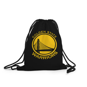 Рюкзак-мешок 3D с принтом GOLDEN STATE WARRIORS в городе Новоалтайск, 100% полиэстер | плотность ткани — 200 г/м2, размер — 35 х 45 см; лямки — толстые шнурки, застежка на шнуровке, без карманов и подкладки | golden state | golden state warriors | gsw | nba | usa | америка | голден стэйт уорриорз | гсв | нба | сша
