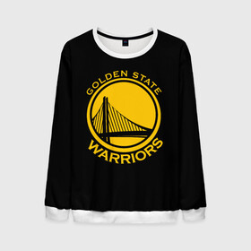 Мужской свитшот 3D с принтом GOLDEN STATE WARRIORS в городе Новоалтайск, 100% полиэстер с мягким внутренним слоем | круглый вырез горловины, мягкая резинка на манжетах и поясе, свободная посадка по фигуре | golden state | golden state warriors | gsw | nba | usa | америка | голден стэйт уорриорз | гсв | нба | сша