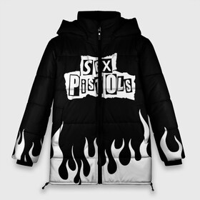 Женская зимняя куртка 3D с принтом Sex Pistols в городе Новоалтайск, верх — 100% полиэстер; подкладка — 100% полиэстер; утеплитель — 100% полиэстер | длина ниже бедра, силуэт Оверсайз. Есть воротник-стойка, отстегивающийся капюшон и ветрозащитная планка. 

Боковые карманы с листочкой на кнопках и внутренний карман на молнии | music | rock | музыка | пистолс | рок
