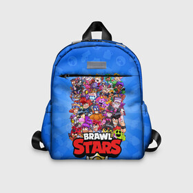 Детский рюкзак 3D с принтом BRAWL STARS ВСЕ ПЕРСОНАЖИ в городе Новоалтайск, 100% полиэстер | лямки с регулируемой длиной, сверху петелька, чтобы рюкзак можно было повесить на вешалку. Основное отделение закрывается на молнию, как и внешний карман. Внутри дополнительный карман. По бокам два дополнительных кармашка | brawl stars | bull | colt | crow | leon | leon shark | shark | stars | акула | берли | ворон | динамайк | кольт | леон | леон акула | нита | спайк | шелли | эль примо