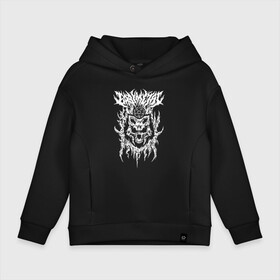 Детское худи Oversize хлопок с принтом BABYMETAL. в городе Новоалтайск, френч-терри — 70% хлопок, 30% полиэстер. Мягкий теплый начес внутри —100% хлопок | боковые карманы, эластичные манжеты и нижняя кромка, капюшон на магнитной кнопке | babymetal | j pop | бэбиметал | две девушки | дэт метал | каваий метал | моа кикути | судзука накамото | хеви метал | юи мидзуно | японская группа