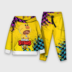 Детский костюм 3D (с толстовкой) с принтом BRAWL STARS SALLY LEON. в городе Новоалтайск,  |  | brawl stars | leon | moba | sally leon | бравл старс | жанр | игра | леон | утка