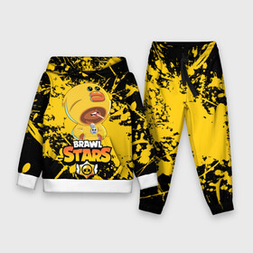 Детский костюм 3D (с толстовкой) с принтом BRAWL STARS SALLY LEON. в городе Новоалтайск,  |  | brawl stars | leon | moba | sally leon | бравл старс | жанр | игра | леон | утка