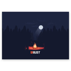 Поздравительная открытка с принтом Rust в городе Новоалтайск, 100% бумага | плотность бумаги 280 г/м2, матовая, на обратной стороне линовка и место для марки
 | multiplayer | rpg | rust | выживание | игра rust | игра раст | игры | многопользовательская игра | мультиплеер | раст | рпг | симулятор | симулятора выживания