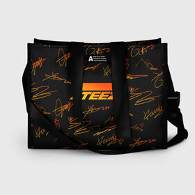 Сумка-шоппер 3D ATEEZ АВТОГРАФЫ: в городе Новоалтайск, 100% полиэстер | застегивается на металлическую кнопку; внутренний карман застегивается на молнию. Стенки укреплены специальным мягким материалом, чтобы защитить содержимое от несильных ударов
 | ateez | kpop | ёсан | минки | сан | сонхва | уён | хонджун | чонхо | эйтиз | юнхо