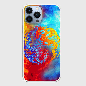 Чехол для iPhone 13 Pro Max с принтом Битва огней x Драконы в городе Новоалтайск,  |  | Тематика изображения на принте: dragon | dragons | fire | битва | битваогней | дракон | драконы | мульт | мультик | огонь