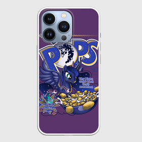 Чехол для iPhone 13 Pro с принтом My little pony Luna pops в городе Новоалтайск,  |  | Тематика изображения на принте: applejack | little | magic | mlp | my | pinkie pie | pony | rainbow dash | rarity | twilight | дракон | дружба | единорог | искорка | пони | селестия | спайк | сумеречная | это чудо