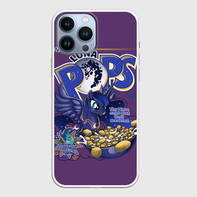 Чехол для iPhone 13 Pro Max с принтом My little pony Luna pops в городе Новоалтайск,  |  | Тематика изображения на принте: applejack | little | magic | mlp | my | pinkie pie | pony | rainbow dash | rarity | twilight | дракон | дружба | единорог | искорка | пони | селестия | спайк | сумеречная | это чудо